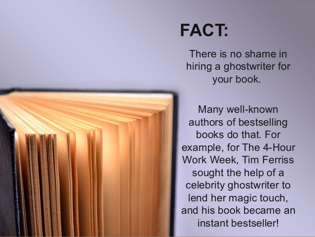 Hire a ghostwriter