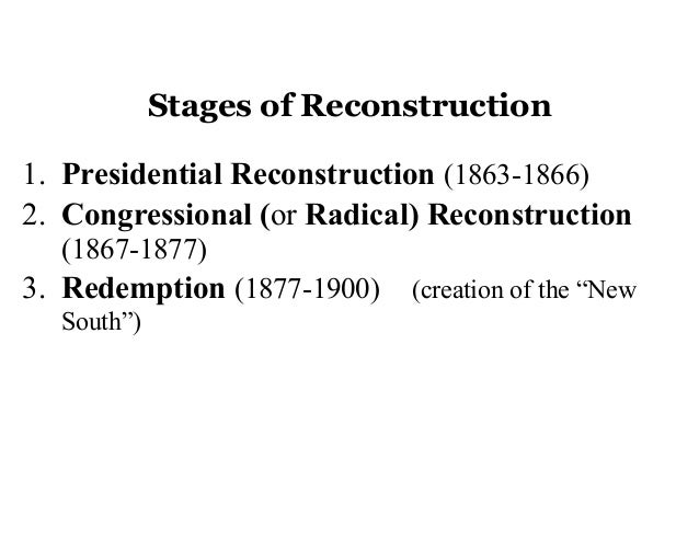essays on congressional reconstruction You just finished post-civil war reconstruction in the south nice work more apush sample essays the ‘50s and ‘60s: decades of prosperity and protest (dbq. essays on congressional reconstruction You just finished post-civil war reconstruction in the south nice work more apush sample essays the ‘50s and ‘60s: decades of prosperity and protest (dbq.