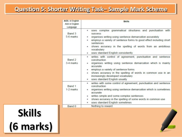 Gcse english language essay writing