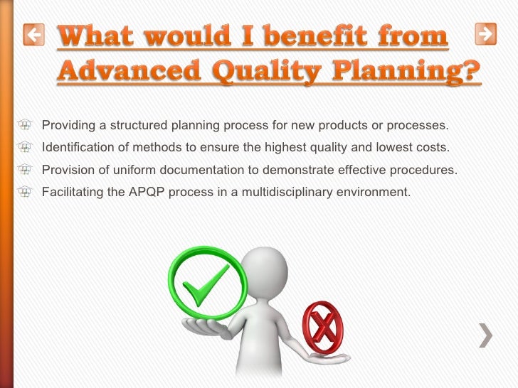 Advanced Quality Planning & Advanced Product Quality Planning