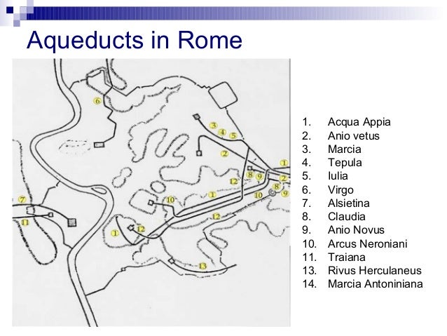 Lowered archway aqua marcia aquasite romanaqueducts info Roman aqueducts