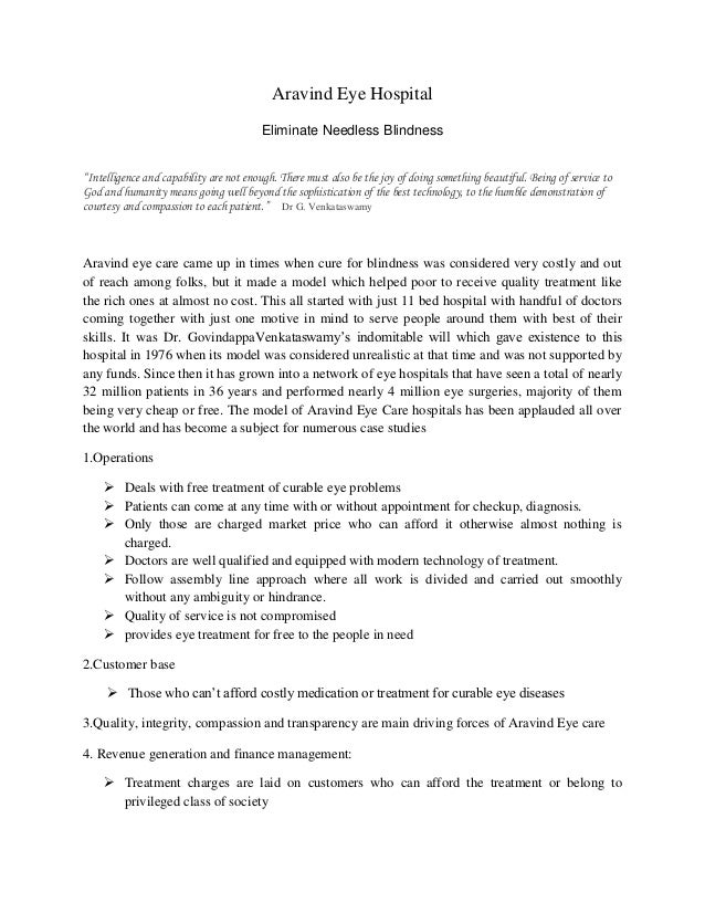 case study eye