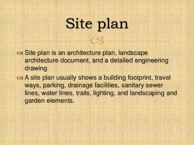 Architecture degree plan