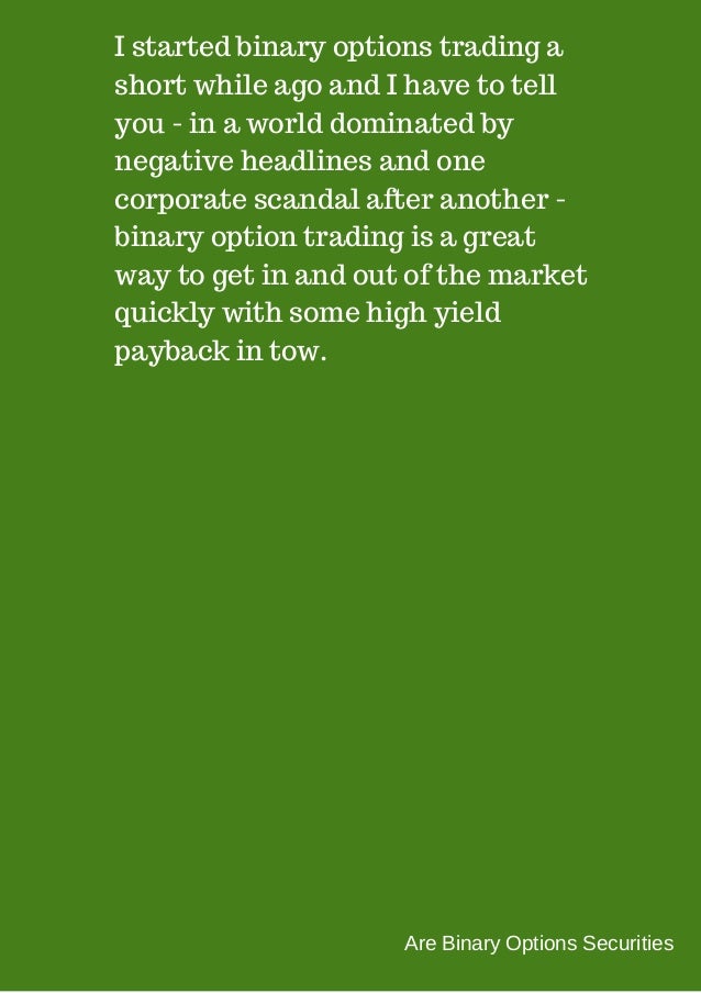 Binary options trading signals forum