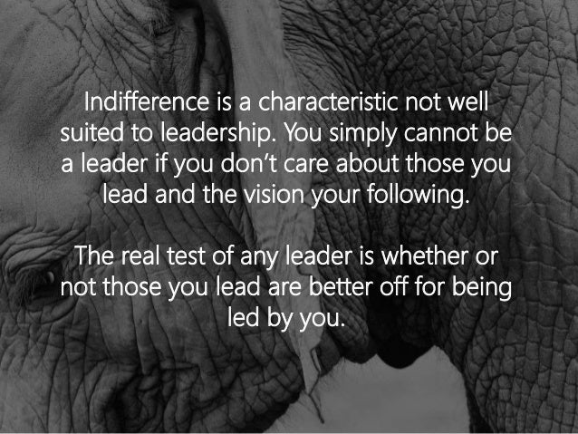 You're Not Up For Leadership Challenge