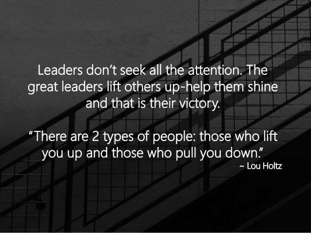 You're Not Up For Leadership Challenge