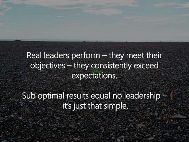 You're Not Up For Leadership Challenge