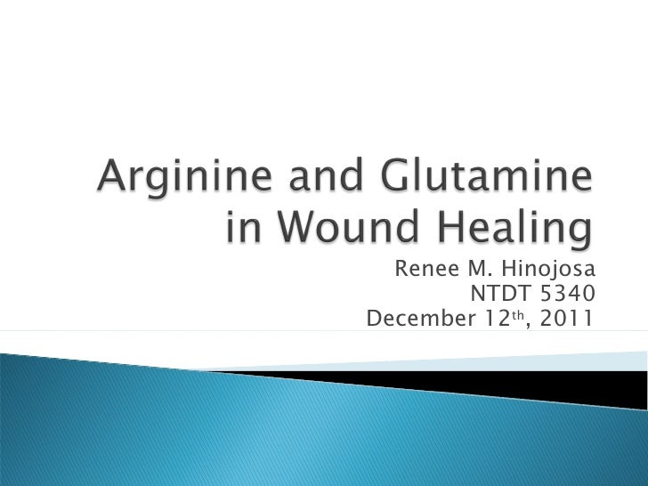 Arginine and Glutamine in Wound Healing