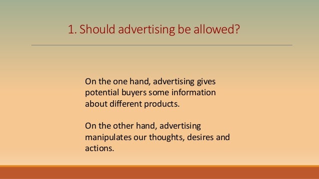 Advertising Information Or Manipulation Essay