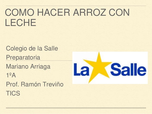 Como Se Hace Arroz Con Crema De Leche