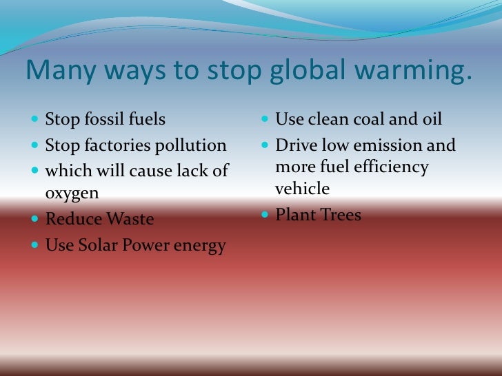 Conclusion Global Warming Essay