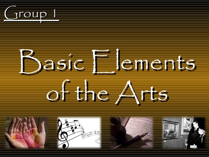Elements of the fine art