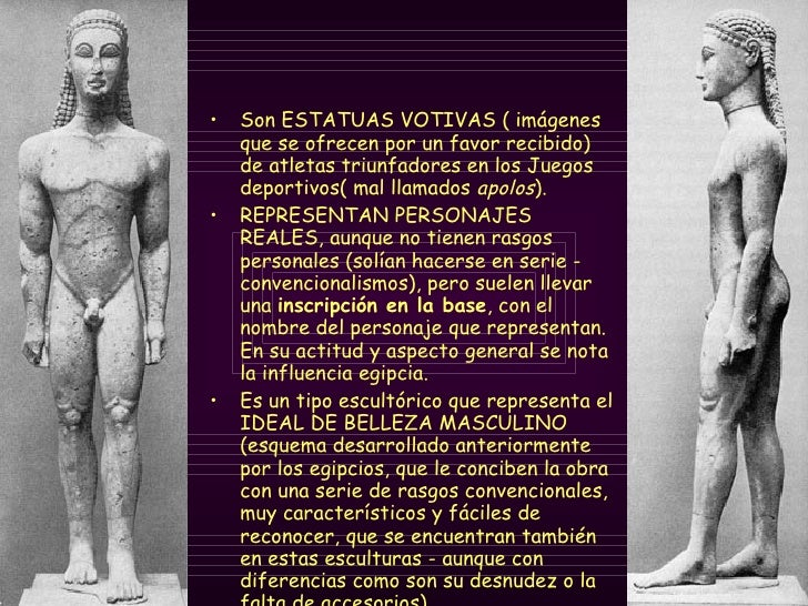 Escultura Griega  Arcaica
