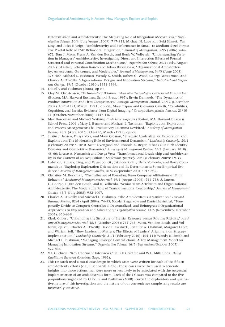 ambidexterity as a dynamic capability resolving Strategic ambidexterity and sales growth: ambidexterity as an organizational-level dynamic capability and (2) empirically examine its impact on firm performance. ambidexterity as a dynamic capability resolving Strategic ambidexterity and sales growth: ambidexterity as an organizational-level dynamic capability and (2) empirically examine its impact on firm performance.