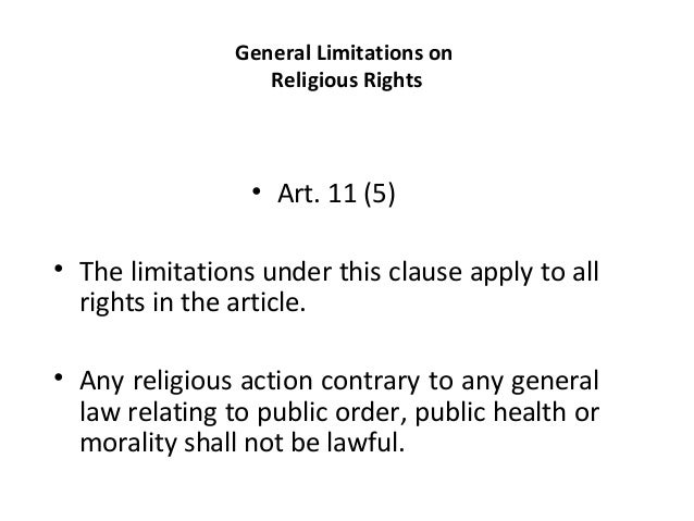 Freedom of religion essay