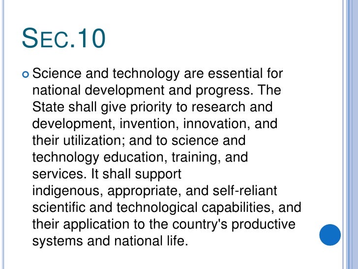 essay on scientific development