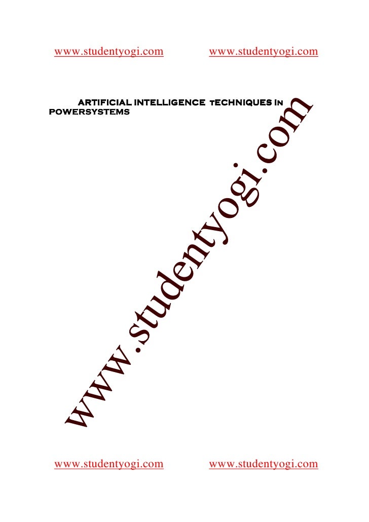research paper on artificial intelligence ppt research paper on artificial intelligence ppt