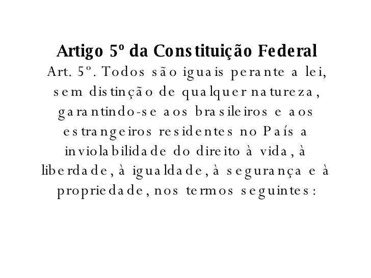 Artigo 5o Inciso X Da Constituição Federal