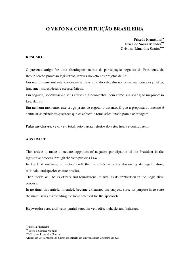 Artigo 5 constituicao brasileira