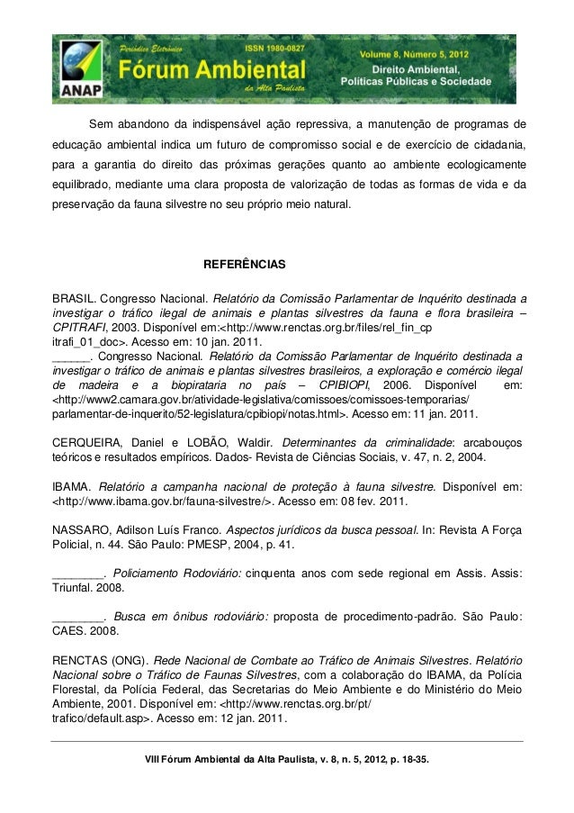 Artigo de trafico
