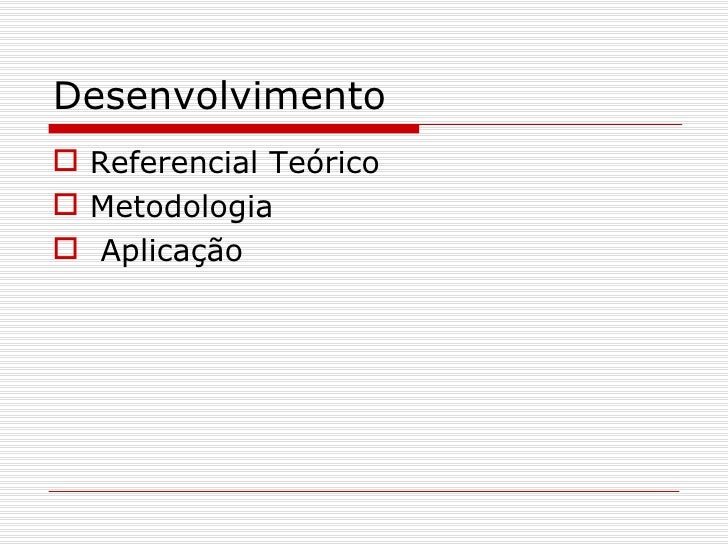 Artigo cientifico metodologia