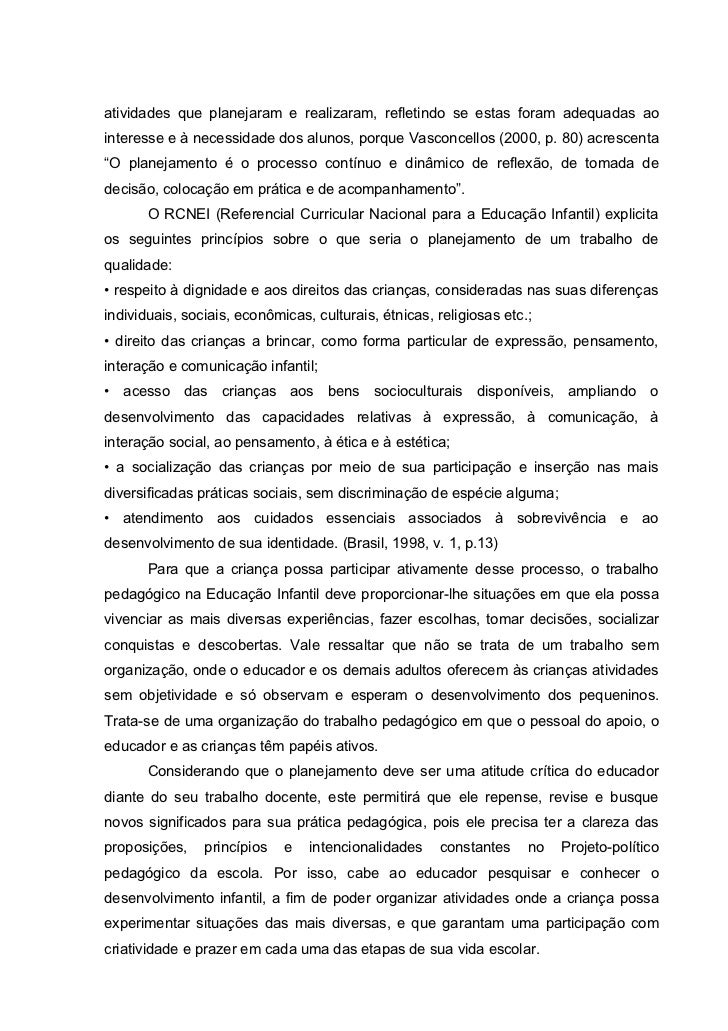 Artigo cientifico sobre a educacao
