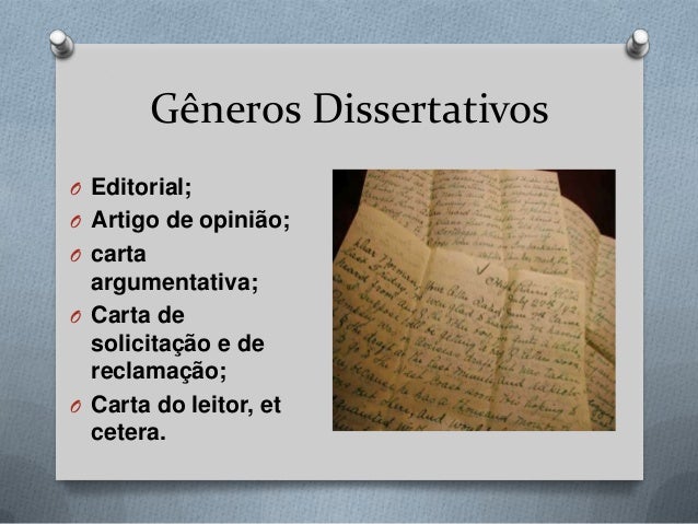 Proposta de artigo de opiniao