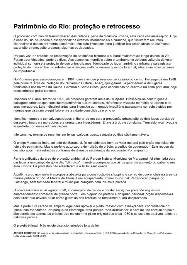 Artigo de opiniao exemplo