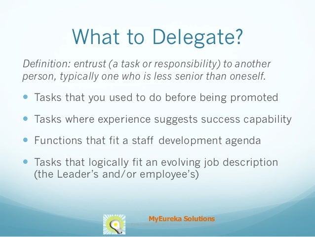 Art of Delegation A Practical Guide Art of Delegation A Practical Guide