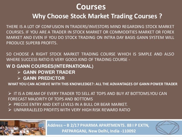 stock market courses fees