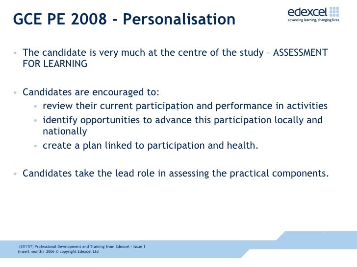 A2 pe coursework help
