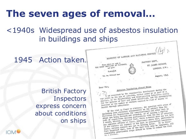 asbestos exposure acute signs and symptoms