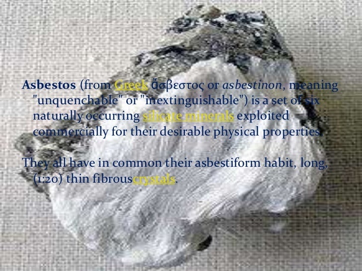 asbestos meaning