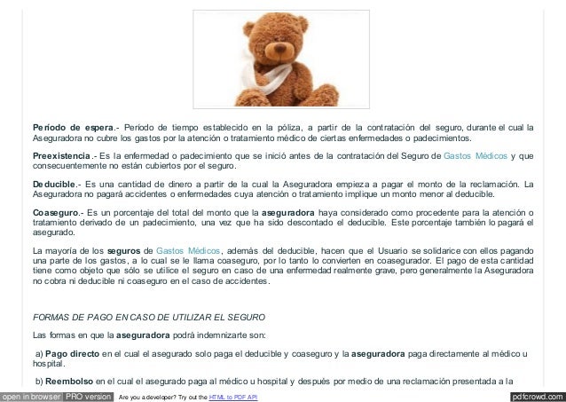 Cotizador Seguro Gastos Medicos Mayores Mexico