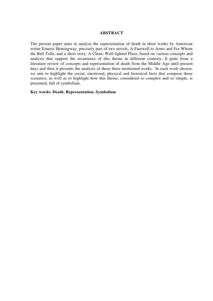 an analysis of the concept of nada in ernest hemingways short story a clean well lighted place Hemingway's concept of nada will be better understood if we compare henry with another hemingway code hero found in a clean, well-lighted place. an analysis of the concept of nada in ernest hemingways short story a clean well lighted place Hemingway's concept of nada will be better understood if we compare henry with another hemingway code hero found in a clean, well-lighted place.