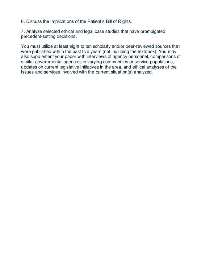 Case Studies in Public Health Ethics - American Journal of Public