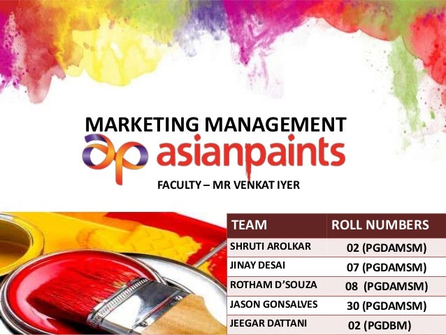 marketing strategy of asian paints ppt Contents asian paints - mission & vision industry trends historical information & current performance competitive positioning (swot) marketing strategies, channels & promotions. marketing strategy of asian paints ppt Contents asian paints - mission & vision industry trends historical information & current performance competitive positioning (swot) marketing strategies, channels & promotions.