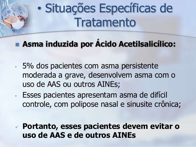 Exame para asma