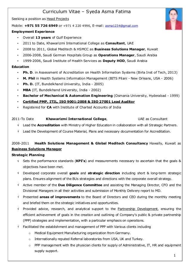 senior business analyst resume example