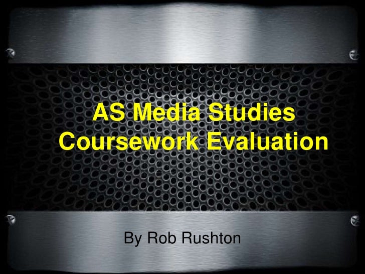 As media evaluation coursework