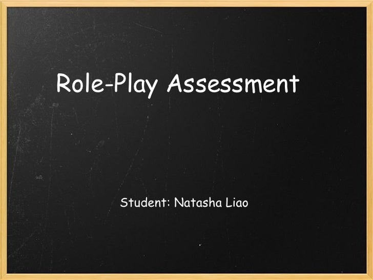 RolePlay Assessment