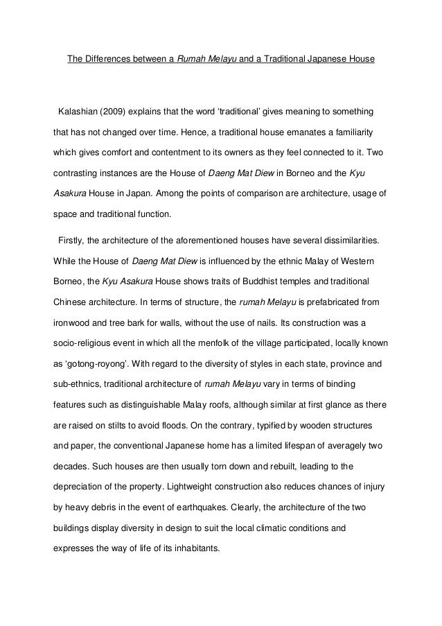 Essay about homes