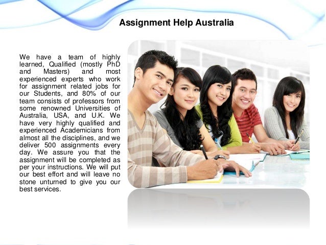 Write my assignment australia