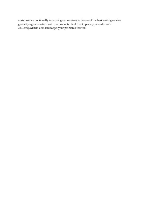 Assignments writing services