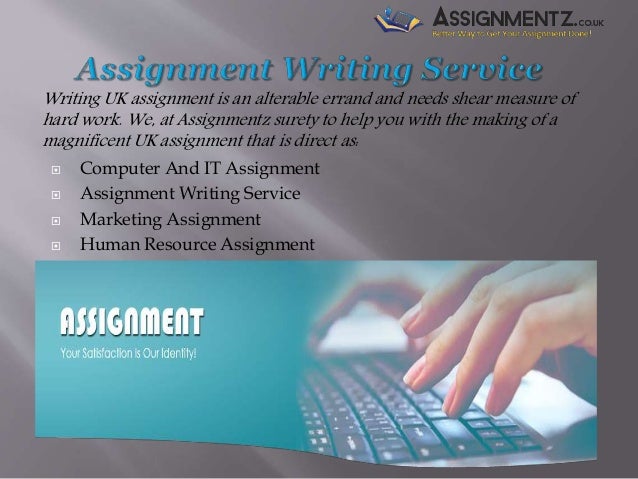 Uk assignment writing service