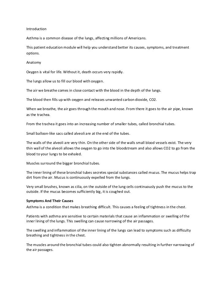 Asthma case study questions picture