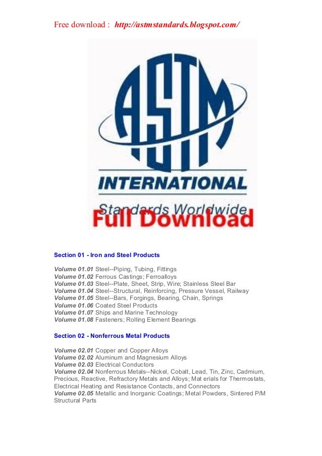 download astm standards pdf free