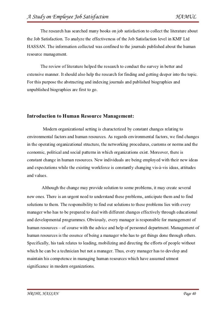 review of literature on employ satisfaction 1 customer satisfaction: review of literature and application to the product-service systems final report to the society for non-traditional technology. review of literature on employ satisfaction 1 customer satisfaction: review of literature and application to the product-service systems final report to the society for non-traditional technology.