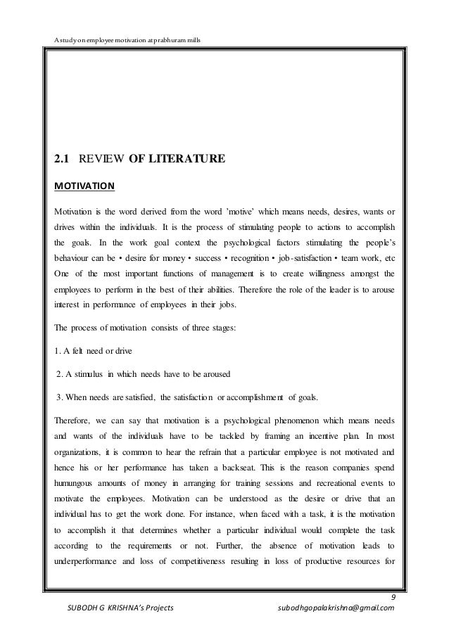 Impact of Employees Motivation on Organizational - Perpustakaan