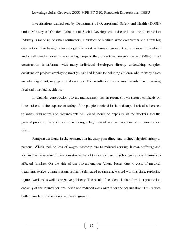 Dissertation On Labour Turnover